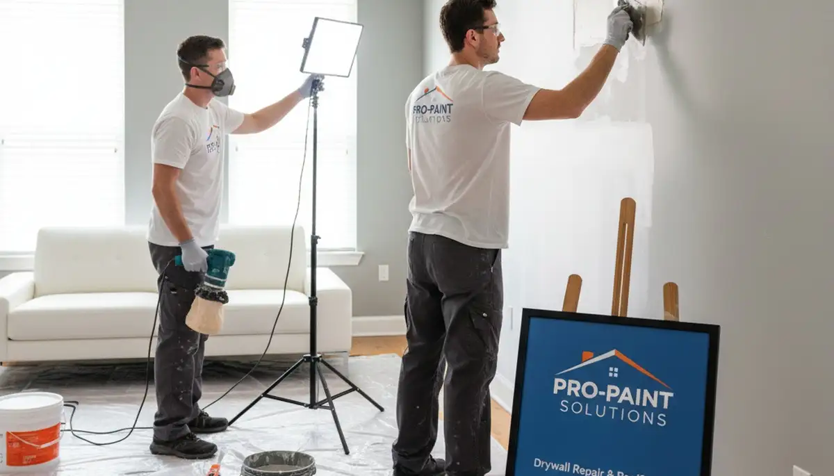 Professional drywall repair and wall restoration by expert painters in Wilmington, NC