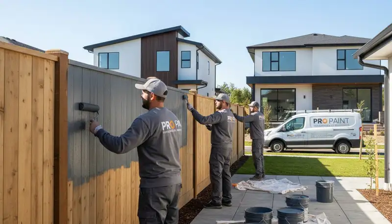 Professional fence painting in Wilmington, NC with durable coastal finishes by local house painters