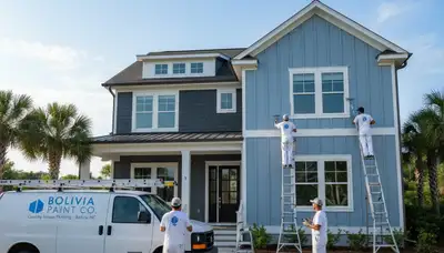 House painters in Wilmington, NC providing professional exterior painting services