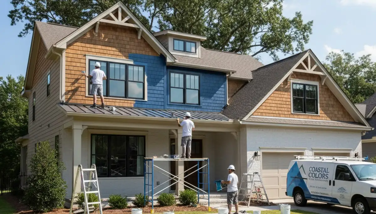 Professional house painting services in Wilmington, NC for interior and exterior homes