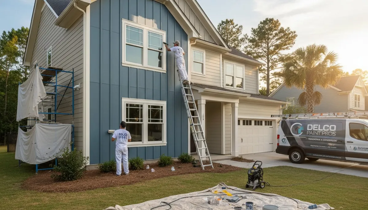 House painters in Wilmington, NC providing professional residential painting services