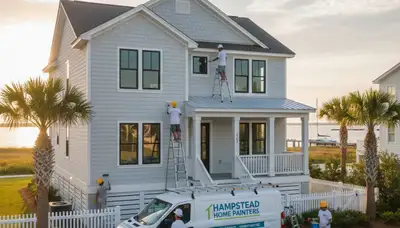 Professional house painting service in Wilmington, NC for interior and exterior homes