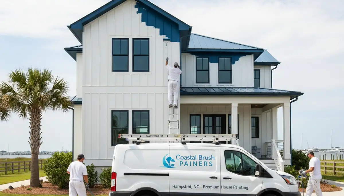 Professional house painters in Wilmington, NC serving exterior and interior painting projects