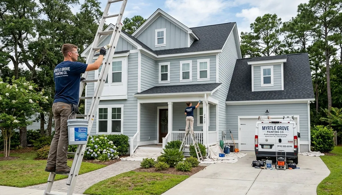 Professional house painters in Wilmington NC providing exterior home painting services