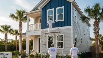 House painting services in Wilmington, NC by paintersinwilmingtonnc.com
