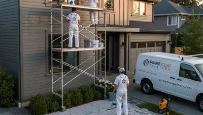 Professional siding painting on coastal home in Wilmington, NC for lasting salt air protection